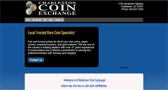 Desktop Screenshot of charlestoncoins.com